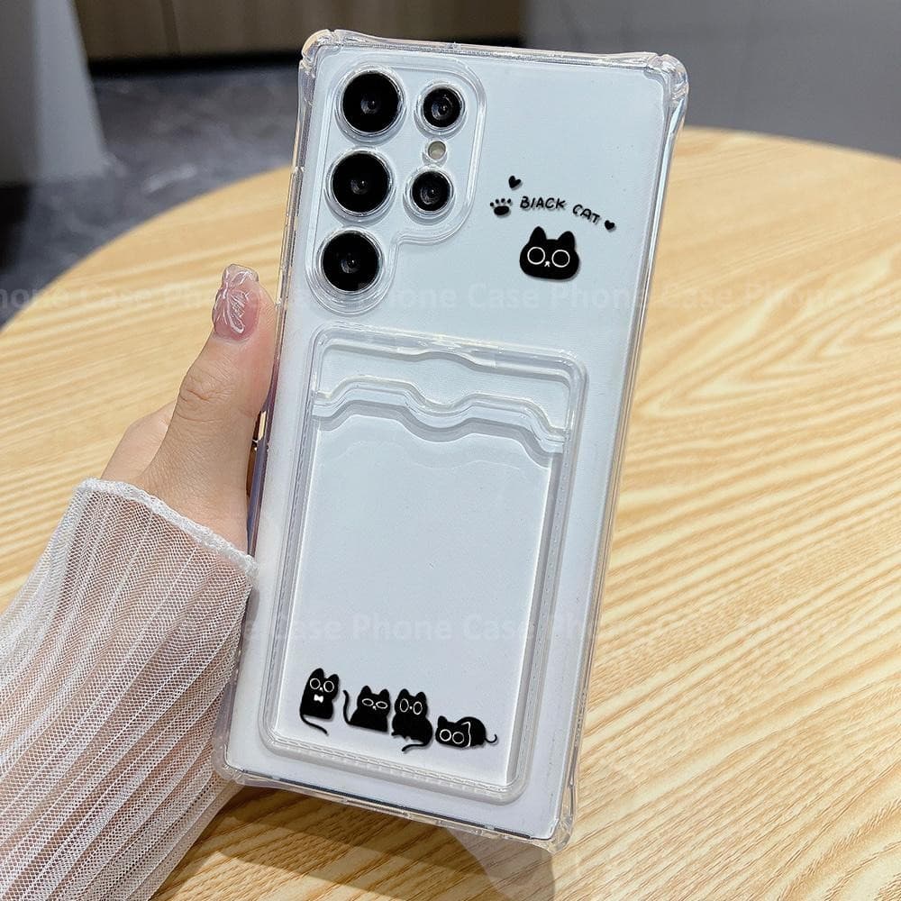 Lucky Cat เคส For Samsung A06 A16 A54 A15 A36 A22 A55 A56 A05S A07 A17 A35 A25 A26 A12 A13 A14 A52 A53 A37 S24 S25 S26 รูปที่ 4