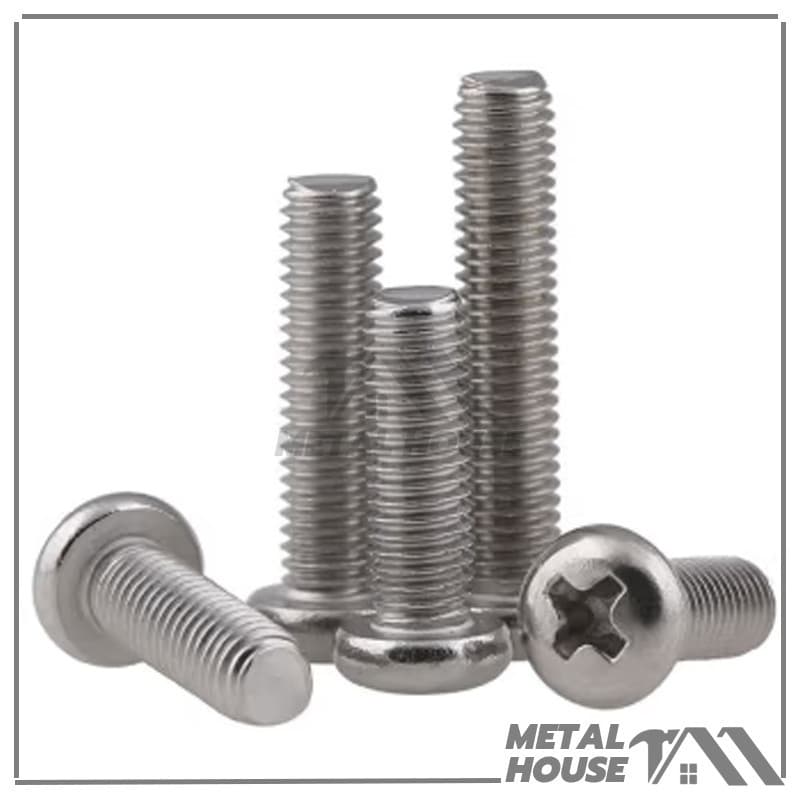 น็อต สกรู สกรูหัวจมแฉกแบบหัว P Pan Head Phillip Machine Screw มี 9 ตัวเลือก คุณภาพสูง รูปที่ 6