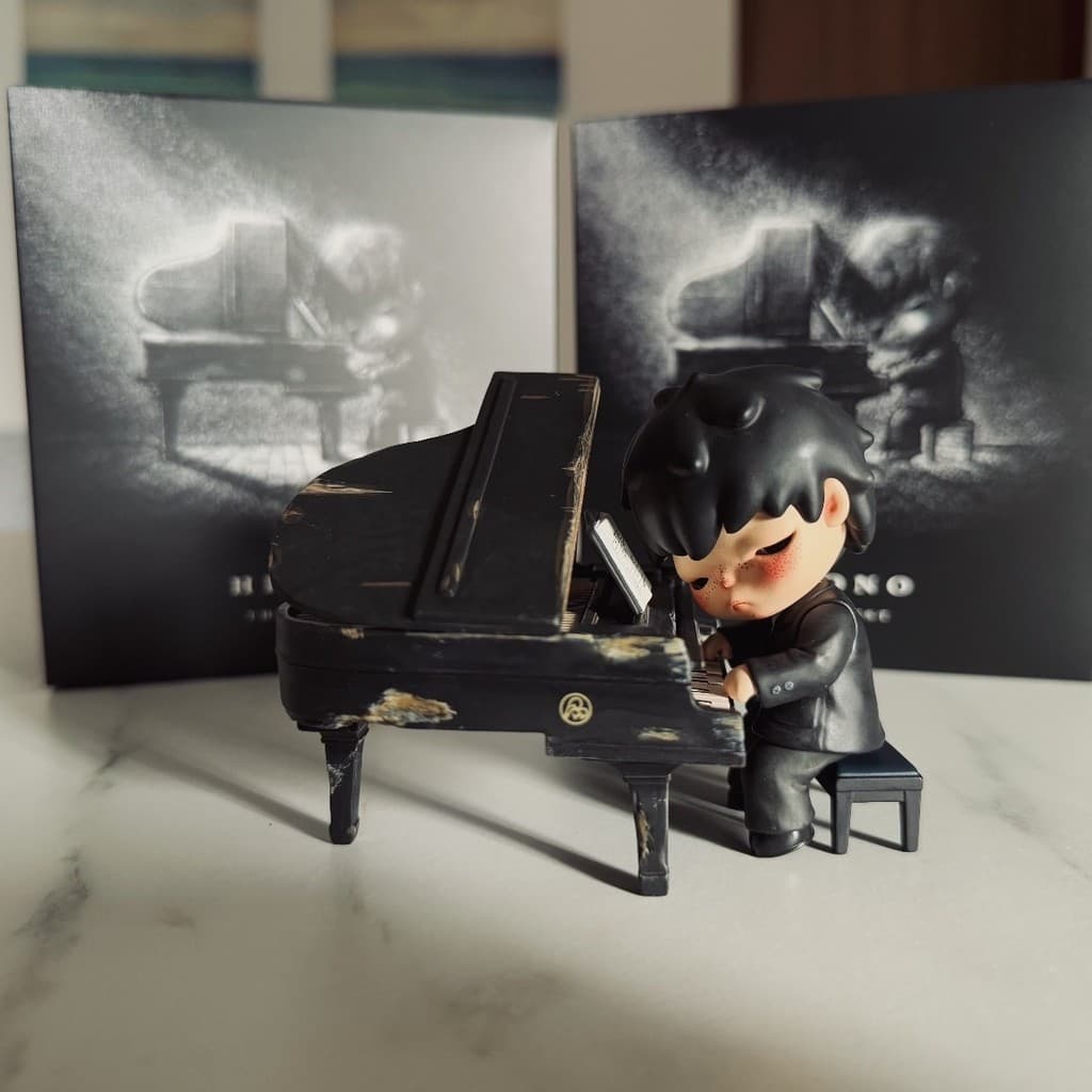 Hirono Ono pianist กล่องตาบอดเครื่องประดับของเล่นตุ๊กตาตกแต่งของขวัญ MNYH รูปที่ 2