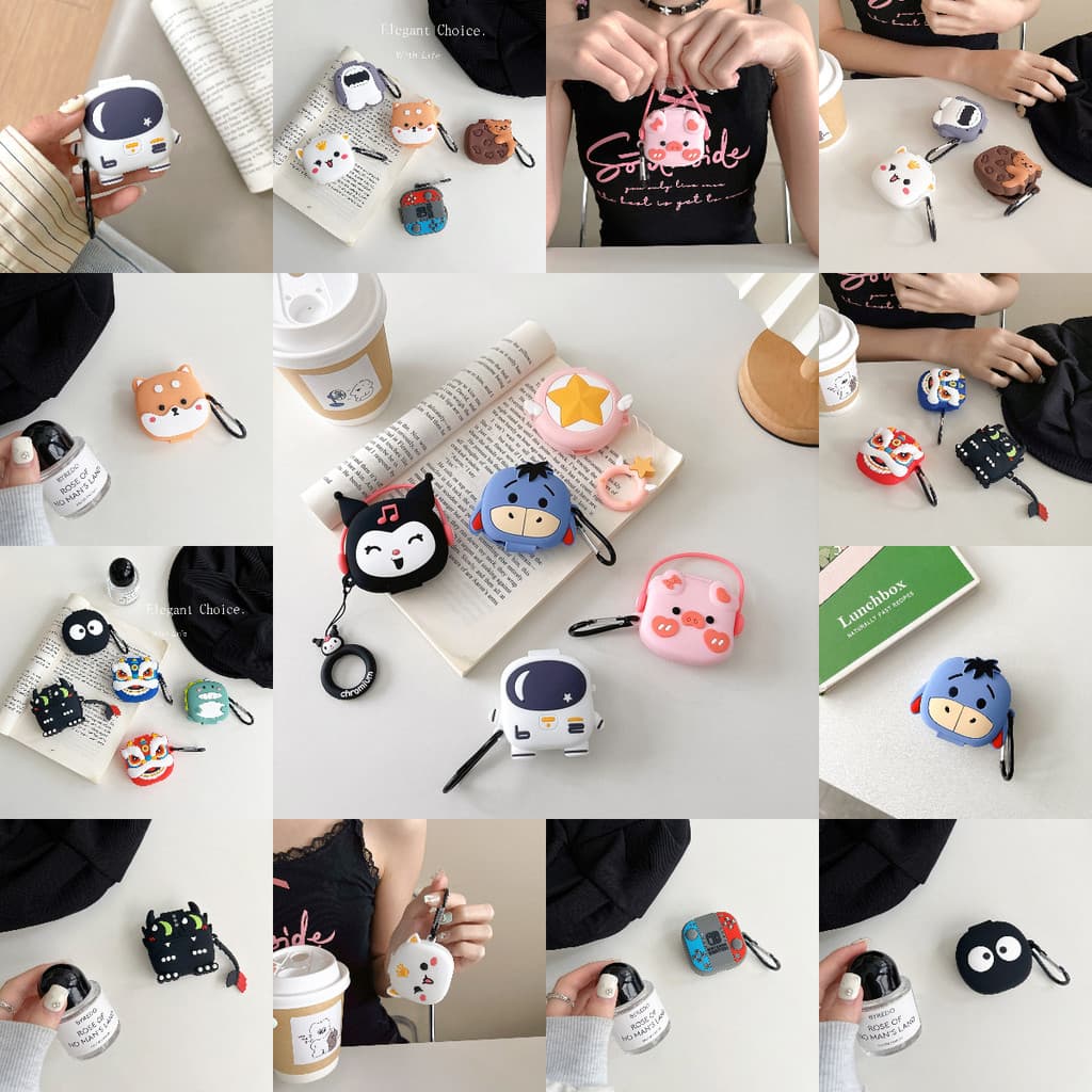 เคสหูฟัง Redmi Buds 6 Active เคส Case สําหรับ Redmi Buds 6 Active Headphone Case การ์ตูนซิลิโคนน่ารัก ลายสวย kulomi รูปที่ 1