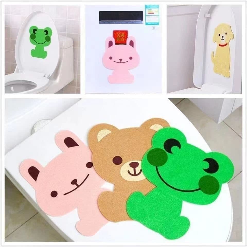 Featured สติ๊กเกอร์ดับกลิ่นห้องน้ำ สติ๊กเกอร์กลิ่นน้ำหอมลายการ์ตูน มีกาวในตัวเป็นมิตรกับสิ่งแวดล้อม 1 ชิ้น รูปที่ 2