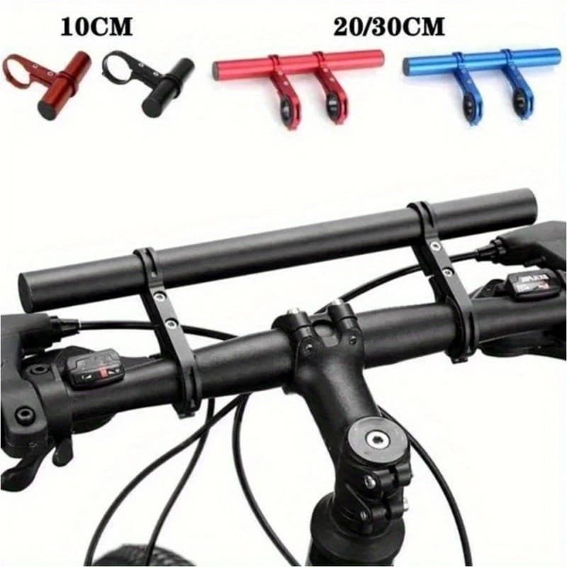 10/20/30 ซม.จักรยานHandlebar Extended Bracket MTBไฟหน้าMount Extented Barแผนที่จักรยานเสือภูเขาHandlebar Extender Rackอะไหล่ รูปที่ 1