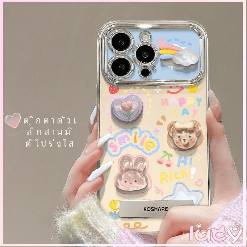 เคส DIYโพสต์รูปตุ๊กตา เคสโทรศัพท์ iPhoneที่เข้ากันได้ iPhone15 14 13 12 11promax xsmax เคสเรียบหรู 7p 8plus เคส เคส รูปที่ 3