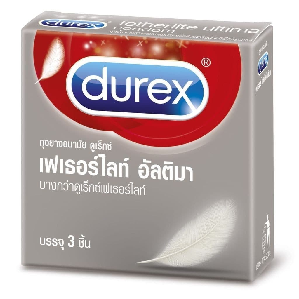 Durex ถุงยางอนามัย ดูเร็กซ์ ขนาด 49 52.5 53 56 แท้100% รูปที่ 4