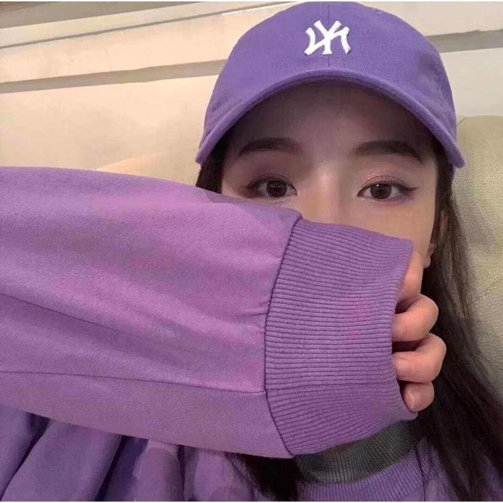 สีสวยมากๆหมวก NY สีม่วงหญิงตาข่ายสีแดงสไตล์เรียบง่ายและหลากหลาย LA หมวกเบสบอลหมวกลำลองเกาหลีCap รูปที่ 8