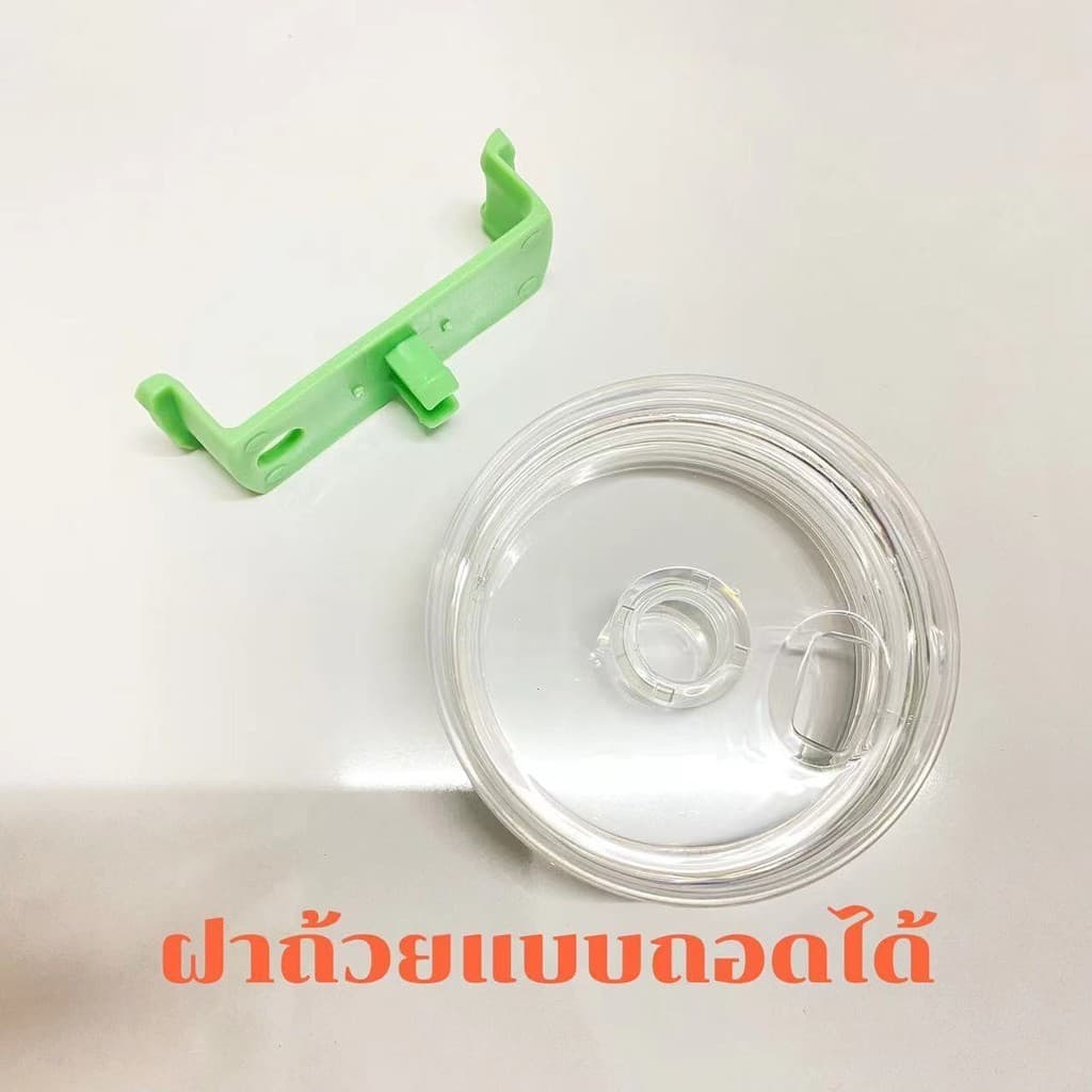 ฝาแก้วสําหรับ 20oz/25oz/30oz ใช้กับ 600ml/750ml/890ml/900ml ใช้ได้กับ TYESO, MUG, Stanley และเหยือกแก้วอื่น ๆ โปร่งใส สีดํา สีแดง สีชมพู สีเขียว สีฟ้า สีม่วง รูปที่ 5