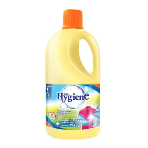 Hygiene ไฮยีน น้ำยาซักผ้า สำหรับผ้าขาวและผ้าสี ขจัดคราบ กลิ่นฟลอรัล 250ml 1000ml รูปที่ 3