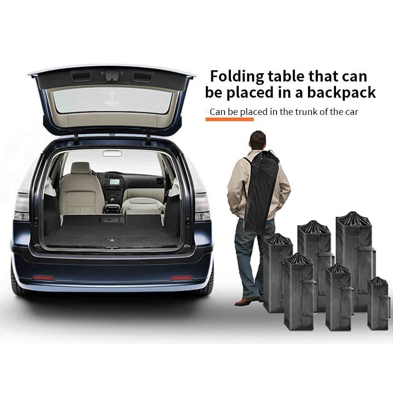 TANYE โต๊ะแคมป์ปิ้ง โต๊ะพับได้ Folding table แบบพกพา อลูมิเนียม แคมป์ปิ้งปิกนิก พกพาสะดวก ความจุแบริ่ง 300KG รูปที่ 8