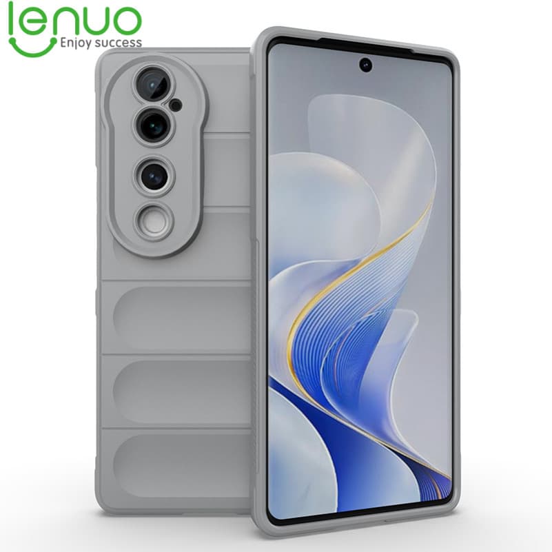 Lenuo นุ่มเคสโทรศัพท์สําหรับ วีโว่ Vivo V50 V40 Lite V30 V29 Pro V29e V30e V40 SE 5G Case ปลอกซิลิโคนกันกระแทกป้องกัน Flannel ปกหลัง รูปที่ 1