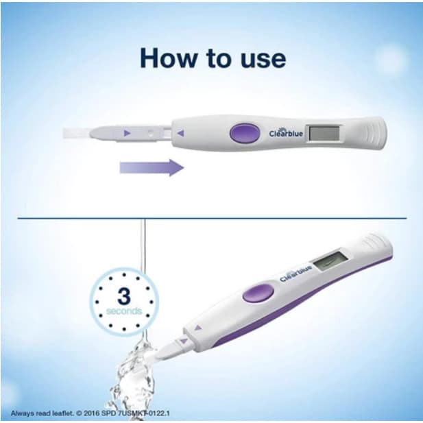 ** **Clearblue ของแท้จาก USA แผ่นตรวจไข่ตก เครื่องตรวจวันไข่ตก ชุดที่ตรวจไข่ตกแบบดิจิตอลพร้อมชุดตรวจ20 ชุด รูปที่ 5