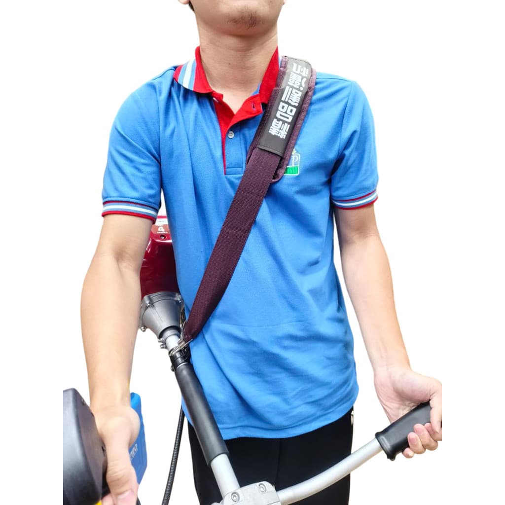 สายสะพายเครื่องตัดหญ้า สีน้ำตาล/ดำ BT02 สายเครื่องตัดหญ้า สายสะพายสำรอง ทนทาน รูปที่ 2