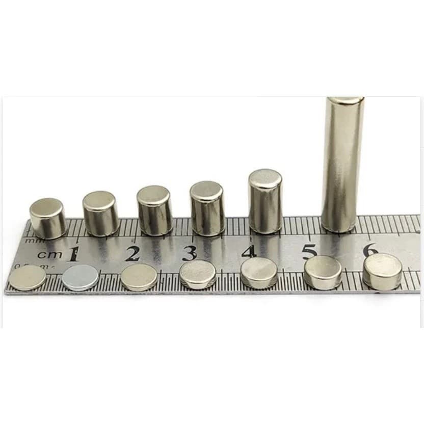 แม่เหล็กแรงสูง ทรงกลม แม่เหล็กนีโอไดเมีย Magnet Neodymium ความหนา 2มิล รูปที่ 2