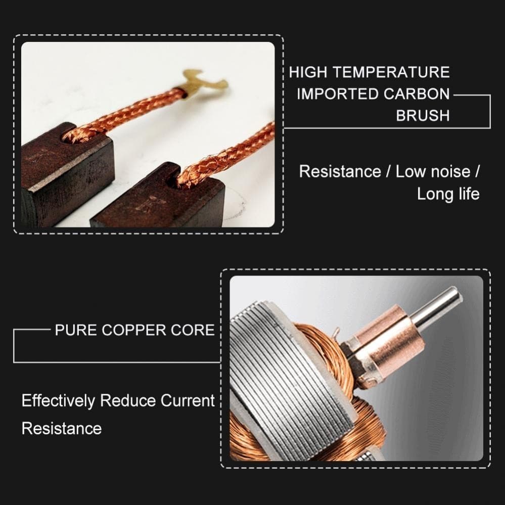 12V DC มอเตอร์พัดลม 4.5V - 35V ปรับ 12000 รอบต่อนาทีมินิความเร็วสูง มอเตอร์สำหรับเครื่องใช้ไฟฟ้าเครื่องมือ รูปที่ 2