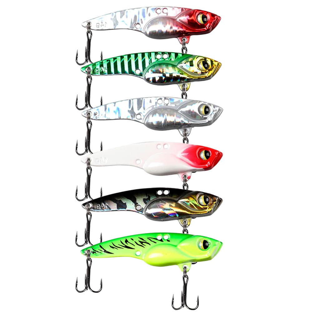 ตกปลาจิ๊กช้อนล่อ VIB 5g/7g/10g/14g ใบมีดโลหะเหยื่อตกปลาช้อน Crankbaits สําหรับปลาเทราท์เบสเหยื่อปลาแซลมอนน้ําจืดน้ําเค็ม รูปที่ 6