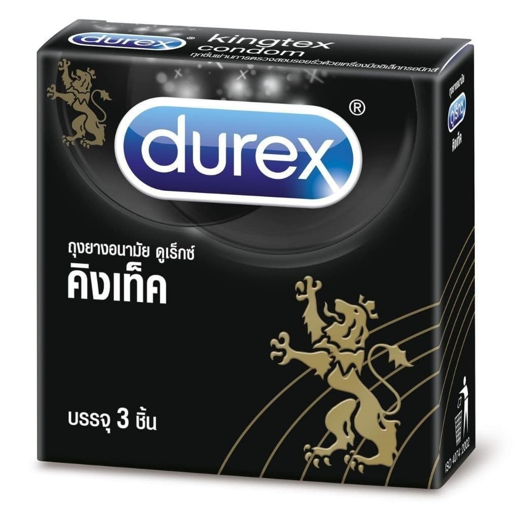 Durex ถุงยางอนามัย ดูเร็กซ์ ขนาด 49 52.5 53 56 แท้100% รูปที่ 2