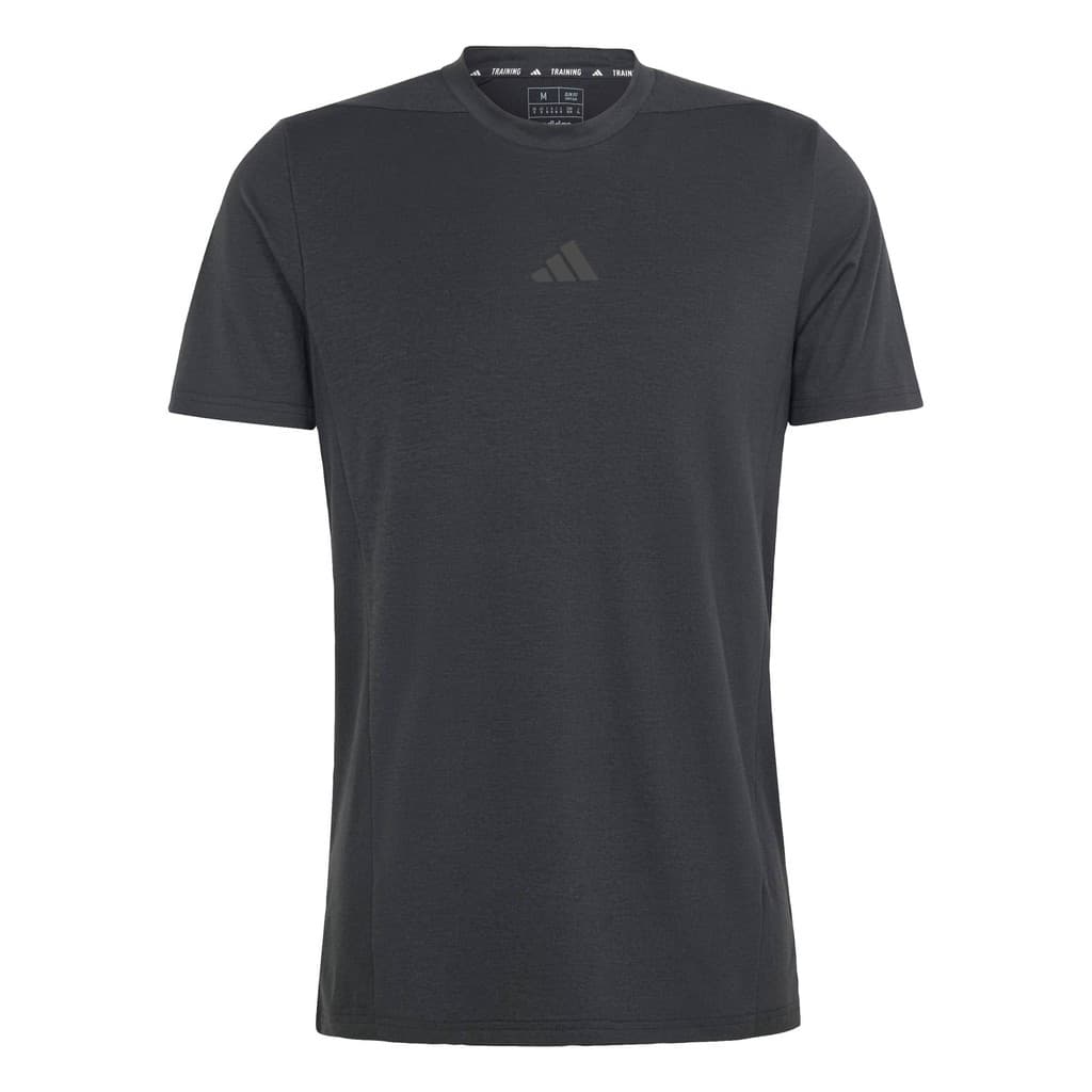 adidas Gym & Training เสื้อยืดออกกำลังกาย Designed for Training ผู้ชาย สีดำ IK9725 รูปที่ 2