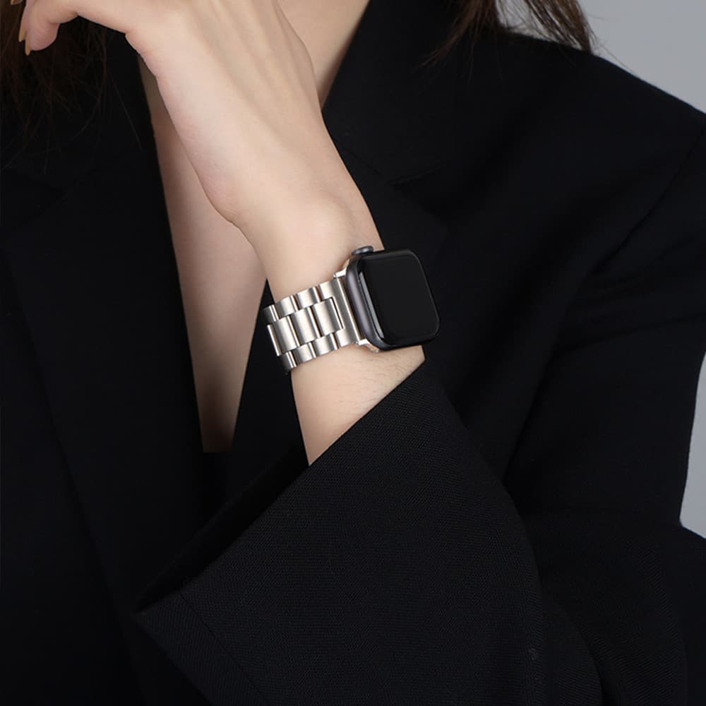 สายรัดสแตนเลส for IWatch Series 11 10 9 8 7 6 5 4 3 กับ 3 พิเศษ 3 2 49 46 45 41 38 40 42 44 มม. สําหรับ ที800 พิเศษ ฉัน8 มือโปร สูงสุด ส8 อัลตร้า 8 MAX T500 รูปที่ 4