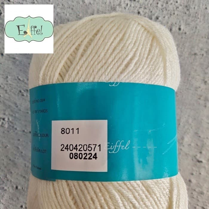{8010-8210} ไหมพรมวีนัส เส้นเล็ก 4พลาย 420หลา ขนาดเส้นประมาณ 1.5 มิล ไหมถักโครเชต์ 4ply รูปที่ 7