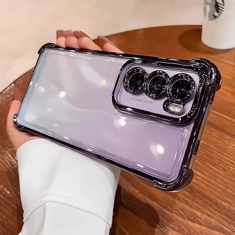 382.เคส สำหรับ Samsung A07 5G / A17 5G / A06 / A55 / A15 / A36 / A56 / A16 / A26 A25 A35 A05 เคส ไฮโซ กันกระแทก รุ่นใหม่ รูปที่ 3