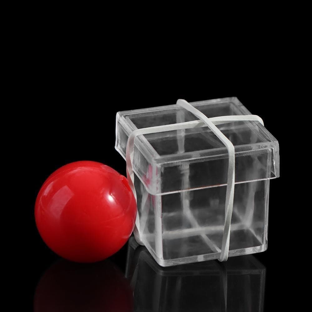 Nexusglow Ball Penetrate กล่อง, อุปกรณ์มายากล Props Gimmick Clear Ball ผ่านกล่อง, อุปกรณ์พลาสติก Illusion Mentalism Tricks ของเล่น รูปที่ 7