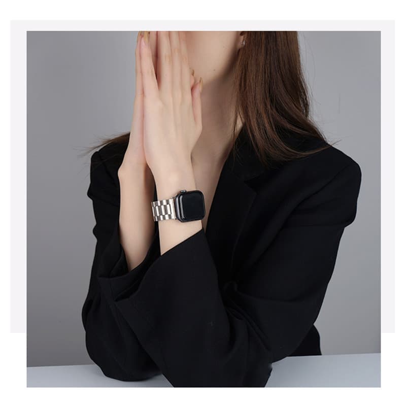 สายรัดสแตนเลส for IWatch Series 11 10 9 8 7 6 5 4 3 กับ 3 พิเศษ 3 2 49 46 45 41 38 40 42 44 มม. สําหรับ ที800 พิเศษ ฉัน8 มือโปร สูงสุด ส8 อัลตร้า 8 MAX T500 รูปที่ 7