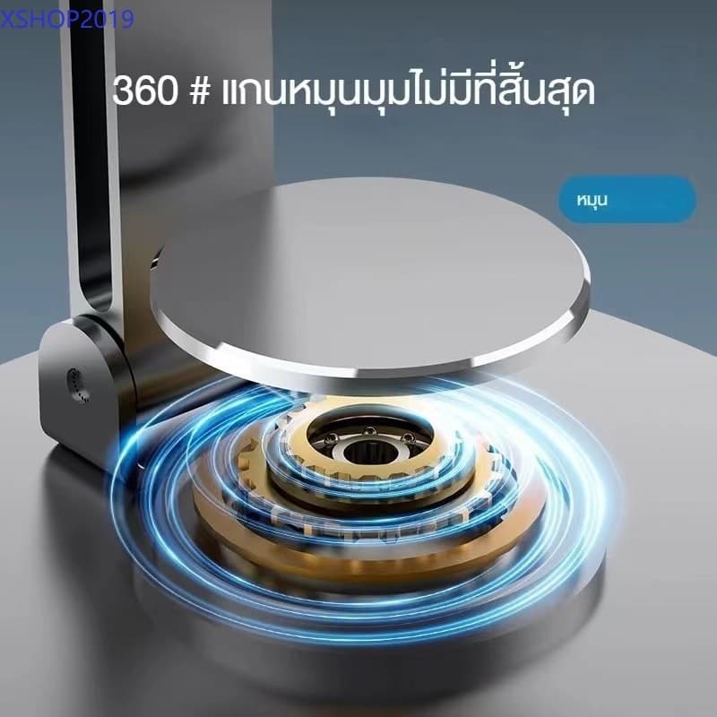 ซื้อ 1 แถม 1 !! ที่ยึดมือถือ หมุนได้ 360 องศา วัสดุโลหะ แบบพกพา พับได้ สำหรับ ipad แท็บเล็ต และมือถือ รูปที่ 5