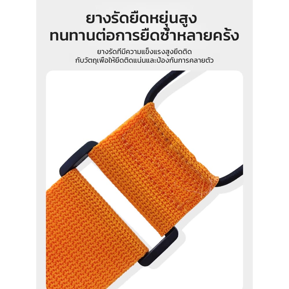 ปลดปล่อยมือของคุณสายรัดกระเป๋าเดินทางแบบยืดหยุ่น สายรัดกระเป๋าเดินทาง สายรัดกระเป๋ายางยืด เอนกประสงค์ สายรัดกระเป๋า สายรัดยางยืดลายการ์ตูน การเสริมแรงสัมภาระ รูปที่ 6