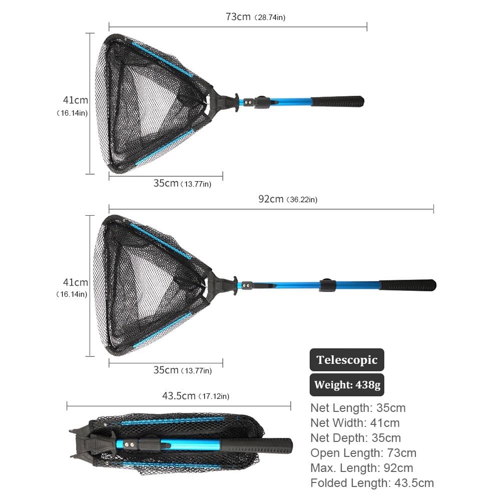 เบ็ดตกปลามัลติฟังก์ชั่ อลูมิเนียม พกพา ยืดได้ ทนทาน รูปที่ 9