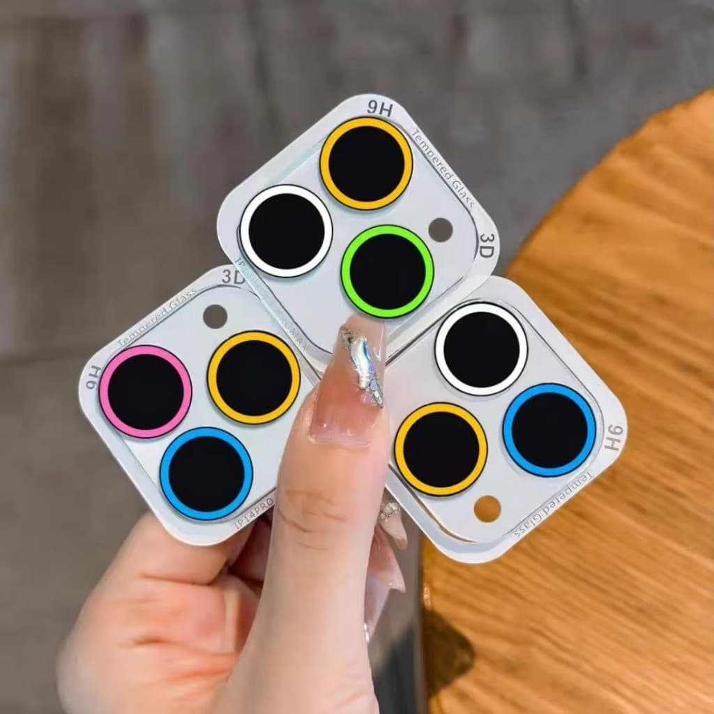 ฟิล์มกล้องสำหรับ for iPhone 17 Air 13 11 17 Pro Max 16 15 12 14 Pro Max Plus 13 mini ฟิล์มหลัง กระจกกล้อง กล้องหลัง รูปที่ 3