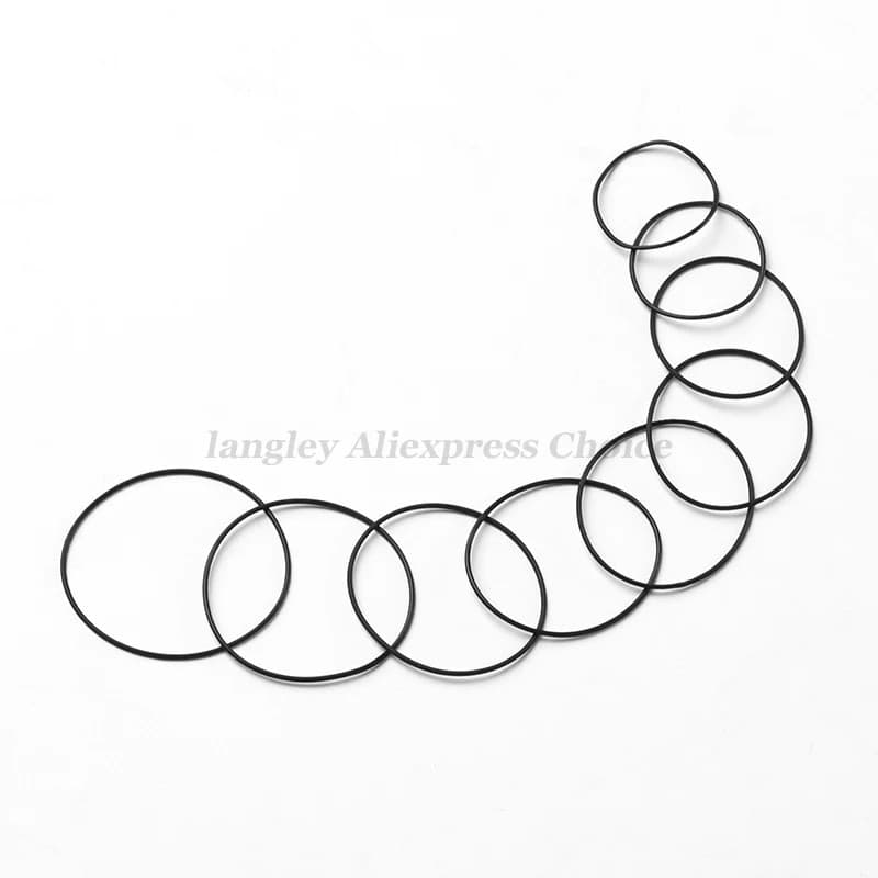 200 ชิ้นนาฬิกากลับกรณีกันน้ํา 0.5 มม./0.6 มม.แหวนยาง O-Ring ปะเก็นสําหรับช่างซ่อมนาฬิกาซ่อมเครื่องมือนาฬิกาอุปกรณ์เสริม รูปที่ 6