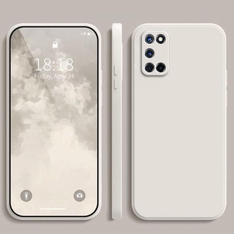 เคส Realme 7 5G ,สีทึบ Realme 7 5G เคสซิลิโคนป้องกันการตกสีธรรมดาเรียบง่าย YT รูปที่ 2