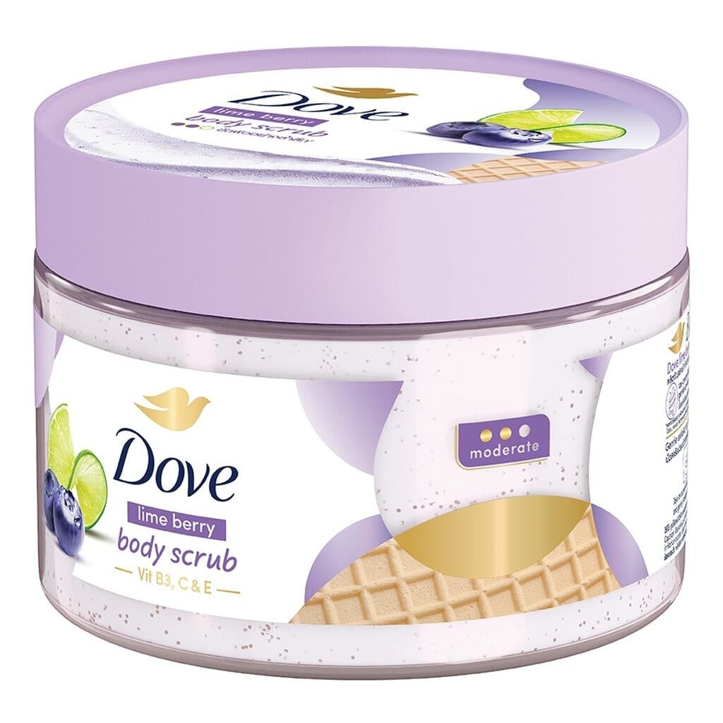 Dove โดฟ บอดี้ สครับ ไลม์ เบอร์รี่ 280 กรัม สครับ ขัดผิวกาย รูปที่ 2