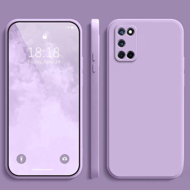 เคส Realme 7 5G ,สีทึบ Realme 7 5G เคสซิลิโคนป้องกันการตกสีธรรมดาเรียบง่าย YT รูปที่ 7