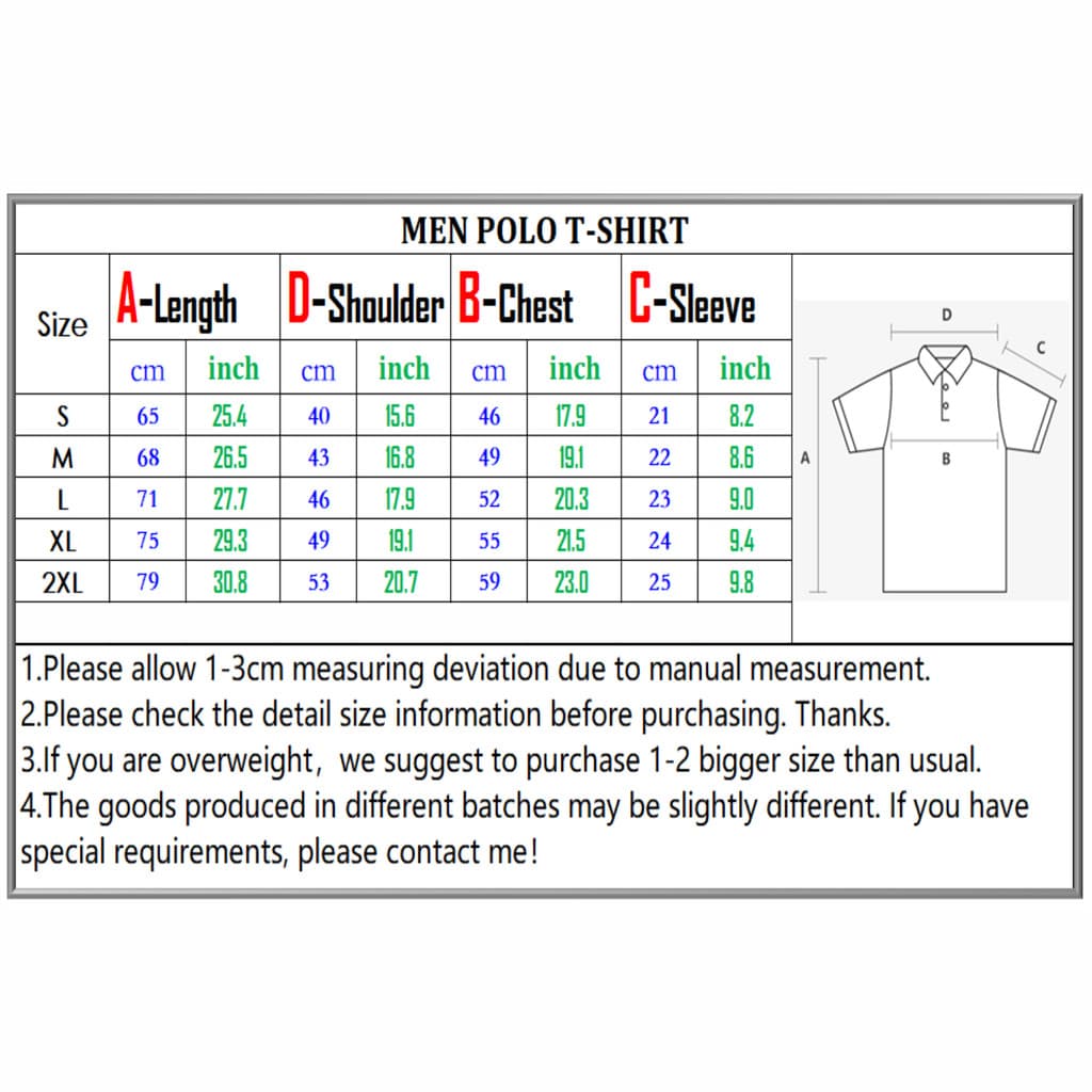 Fashion PLAY ปักหัวใจ เสื้อยืดโปโลผู้ชาย Super สบายและปลอดภัย Cotton Polo Tops เสื้อยืดผู้ชาย รูปที่ 9
