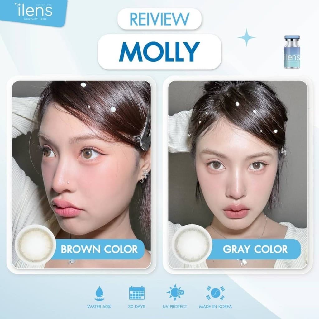 Molly สายตาปกติ ถึง -10.00 Dia 14.0 : iLens รูปที่ 1