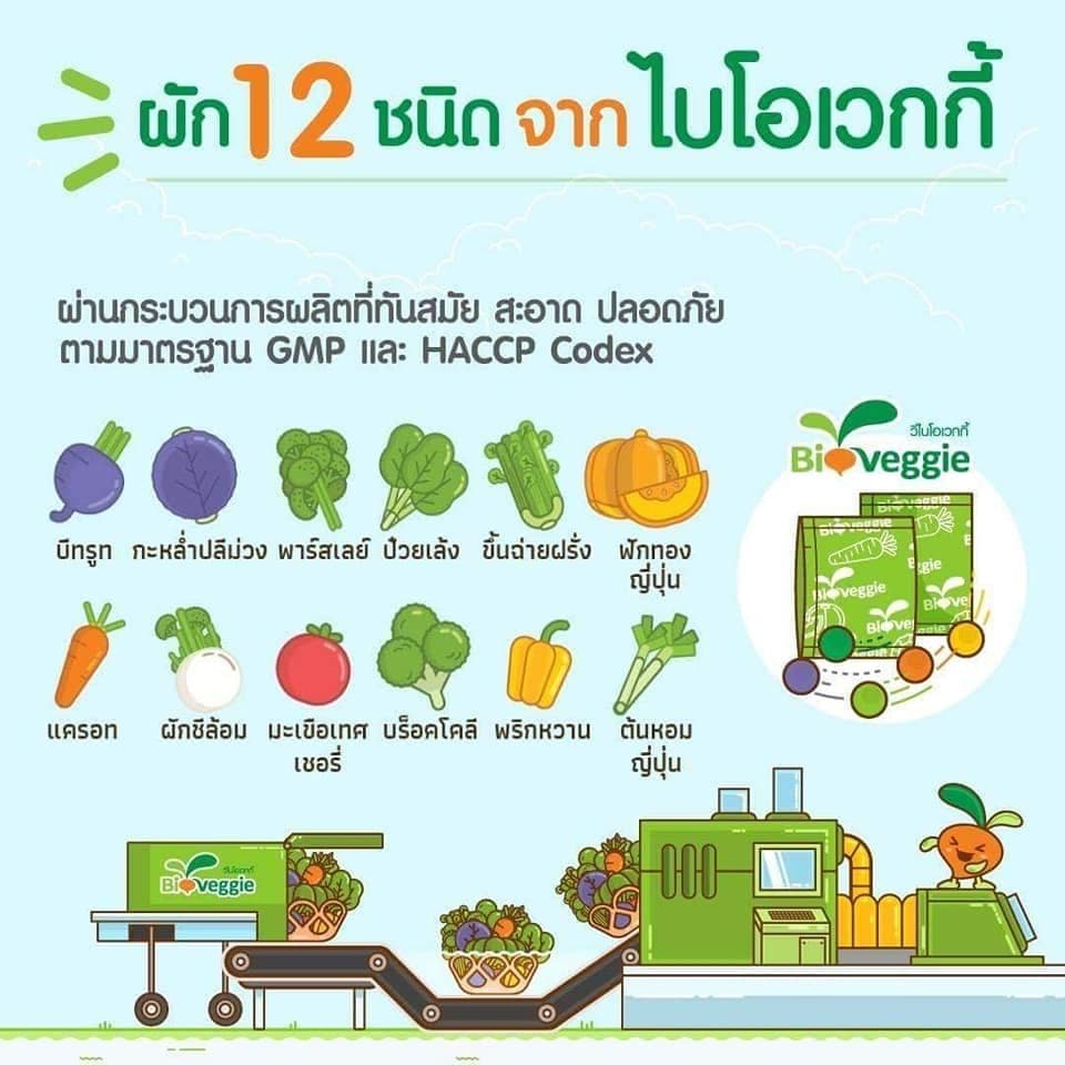 ผักเม็ด ผักอัดเม็ดไบโอเวกกี้ ผัก5สี 12 ชนิด แถมฟรี 3 ซอง ล็อตใหม่สุด รูปที่ 3