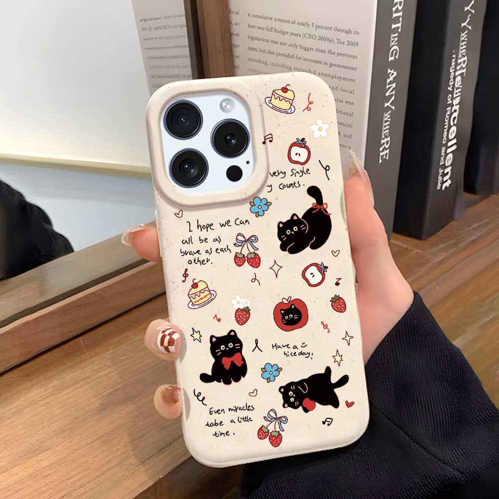 เคสนุ่มเ For iPhone 16 15 14 13 12 11 8 7 6 6S X XS XR SE Plus Pro Max 2020 2022 เคสไอโฟน การ์ตูน XMK รูปที่ 3