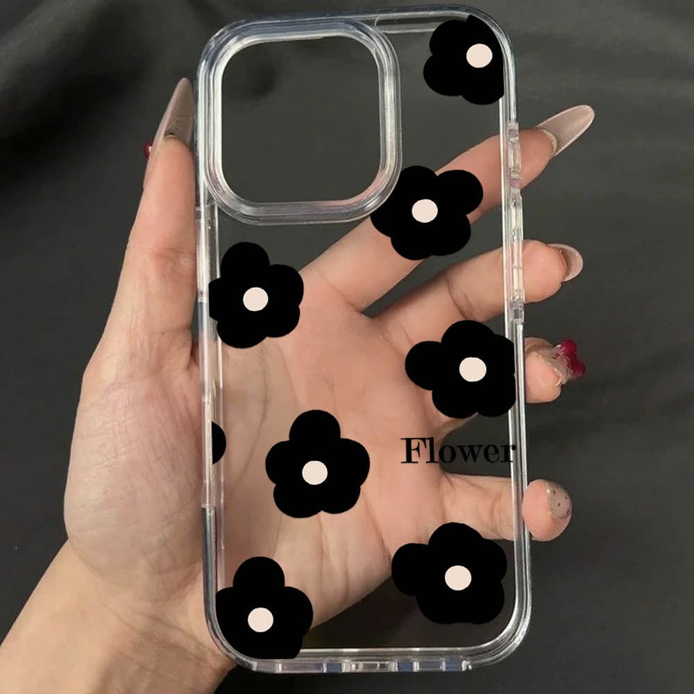 เคสโทรศัพท์ For iPhone 13 11 17 pro max Case iPhone 11 15 16 pro max 12 14 pro max อะคริลิค 2 in 1 การ์ตูน น่ารัก รูปที่ 9