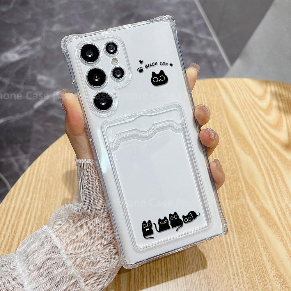 Lucky Cat เคส For Samsung A06 A16 A54 A15 A36 A22 A55 A56 A05S A07 A17 A35 A25 A26 A12 A13 A14 A52 A53 A37 S24 S25 S26 รูปที่ 3