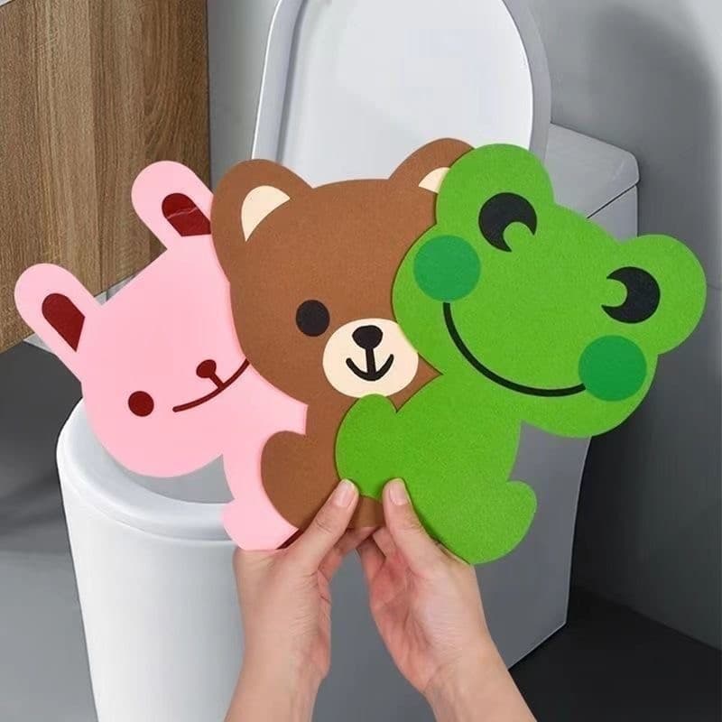 Featured สติ๊กเกอร์ดับกลิ่นห้องน้ำ สติ๊กเกอร์กลิ่นน้ำหอมลายการ์ตูน มีกาวในตัวเป็นมิตรกับสิ่งแวดล้อม 1 ชิ้น รูปที่ 7