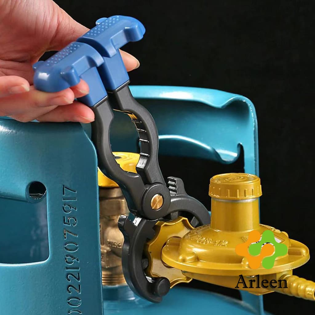 Arleen ที่เปิด-ปิดวาล์วแก๊ส ตัวช่วยเปิดขวด ประแจถอดวาล์ว gas valve wrench รูปที่ 4