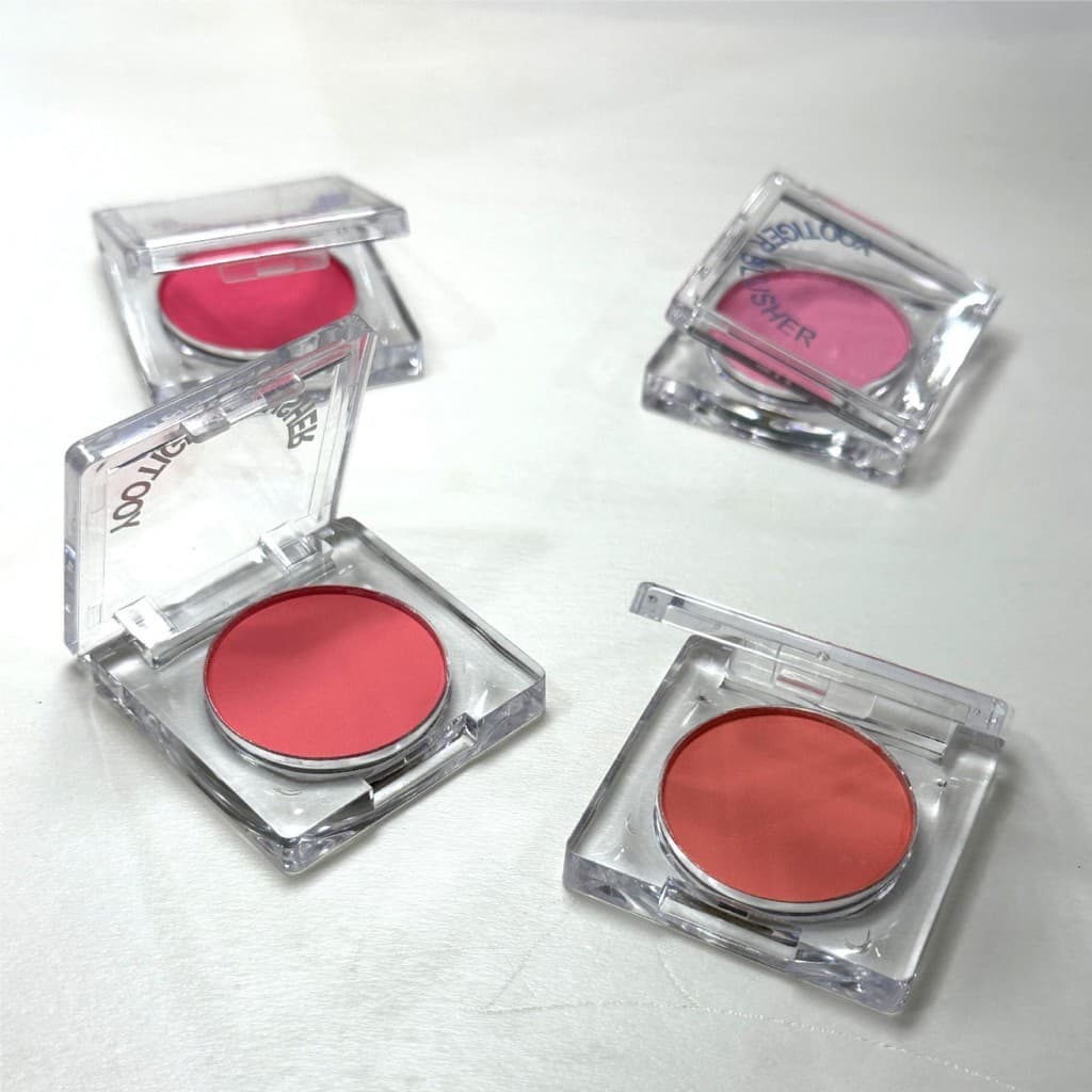 V-shop2 :ลาเมล่าบลัชออนหัวใจ บลัชออนโทนส้ม ส้มพีช ชมพูพีช เนื้อดี สีสวย S8110 รูปที่ 9