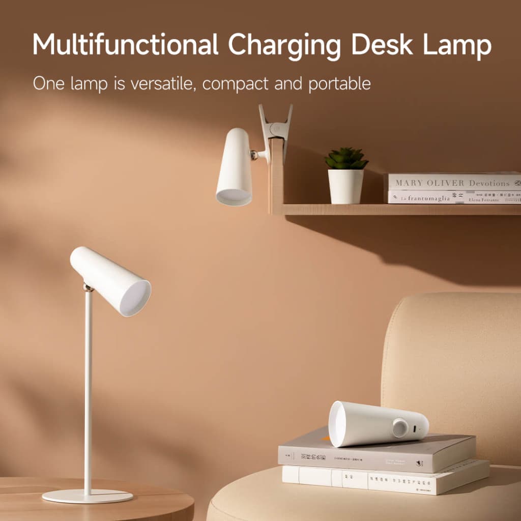 Xiaomi Flexible Rechargeable Lamp โคมไฟ | ป้องกันแสงสีฟ้าRG0 | ปรับมุมแสงได้ แบตเตอรี่แบบชาร์จได้อายุการใช้งานยาวนาน รูปที่ 2