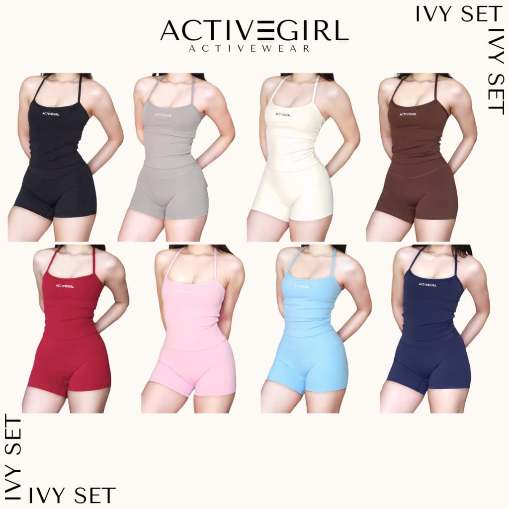 AGRL - รุ่น Ivy **บรา/กางเกง**ขายแยก** บรามีฟองน้ำ กางเกงไม่เข้าก้น ชุดออกกำลังกาย รูปที่ 5