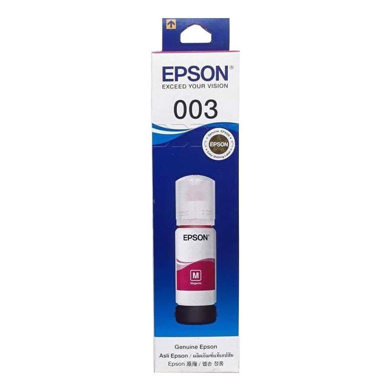 สินค้าประกันศูนย์ EPSON Ink 003 Original หมึกเติมแท้สำหรับ EPSON L3110 L3210 L3216 L3150 L3250 NO.003 ของแท้ รูปที่ 4