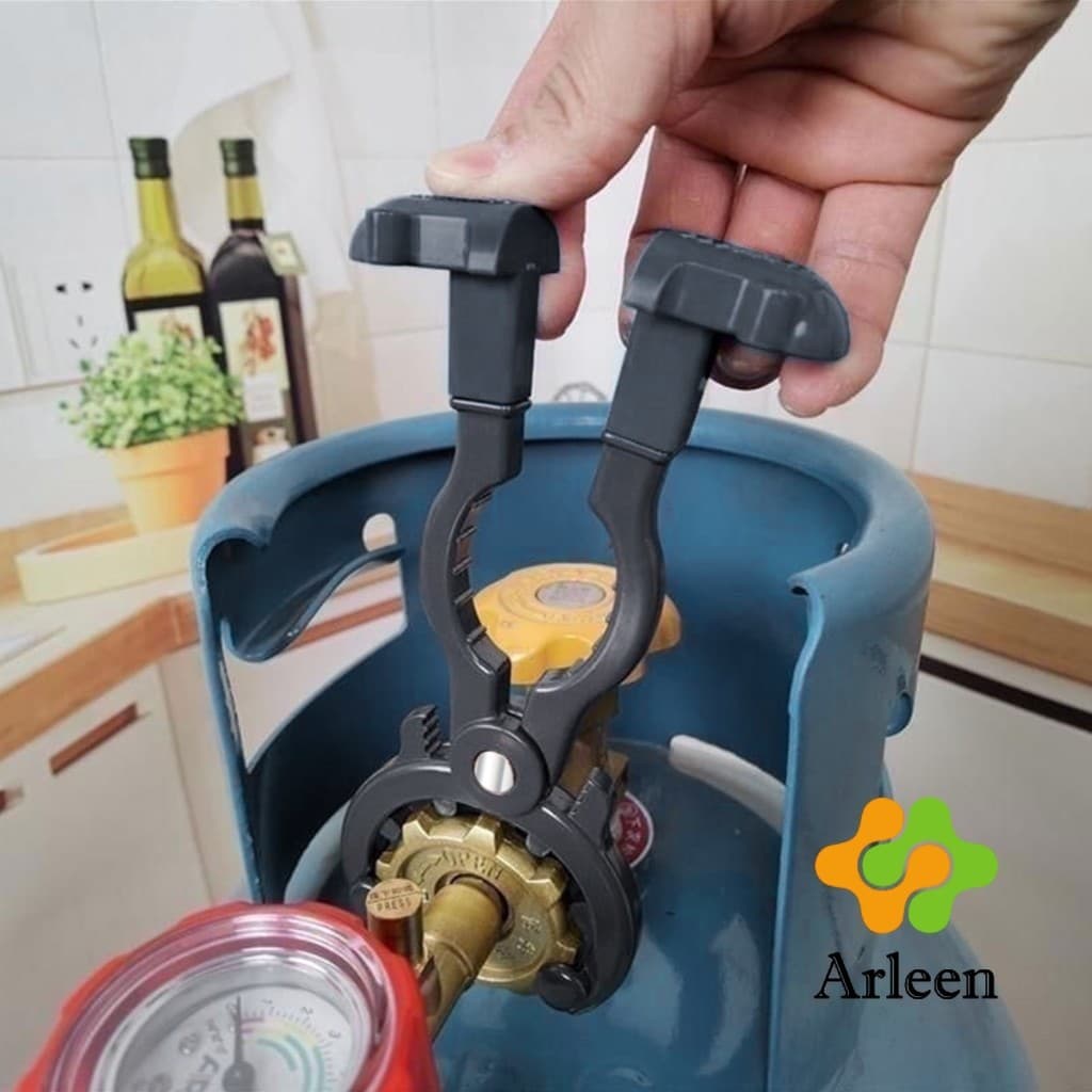 Arleen ที่เปิด-ปิดวาล์วแก๊ส ตัวช่วยเปิดขวด ประแจถอดวาล์ว gas valve wrench รูปที่ 5