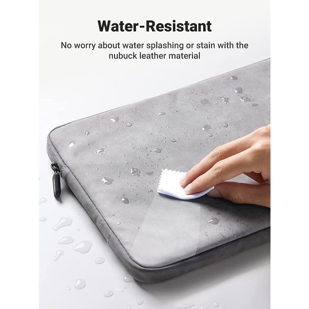 UGREEN รุ่น 20476 Laptop Bag ขนาด 14 - 14.9 นิ้ว Laptop Case PU Suede Leather Soft Padded Zipper Cover Sleeve Case Water รูปที่ 5