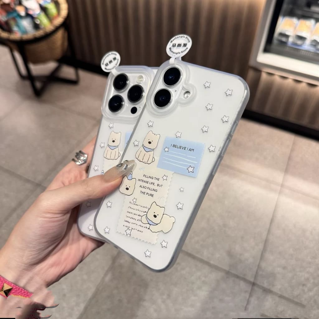 West High Puppy เหมาะสําหรับเคสโทรศัพท์ Apple 16 1514/13/12promax กันกระแทก xr/8p เคสโทรศัพท์ 11 มูลค่าสูง รูปที่ 3