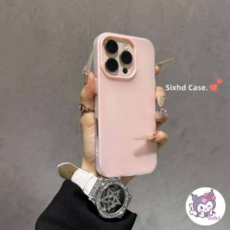 สีทึบ 2in1 Jelly Shell สําหรับ Samsung A07 A06 A15 A16 A17 A35 A55 A56 A36 A05s A03s A07 A12 A13 A14 A23 A32 A24 A04 A03Soft ซิลิคอนเคสโทรศัพท์ รูปที่ 3