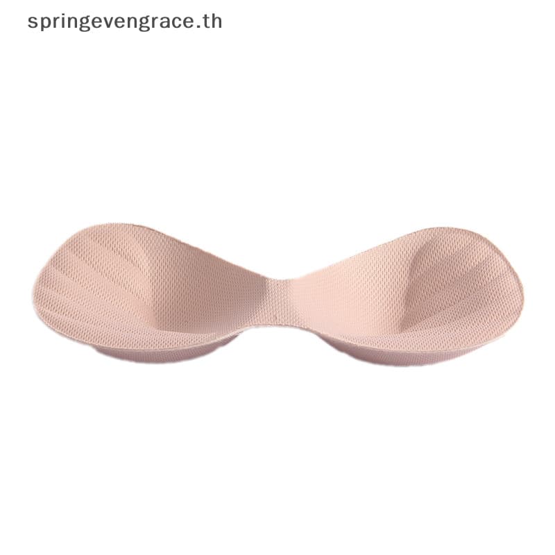 Springevengrace ผู้หญิงบิกินี่เบาะแทรกเต้านม Bra Enhancer Push Up หน้าอกที่มองไม่เห็น Pad ใหม่ รูปที่ 7